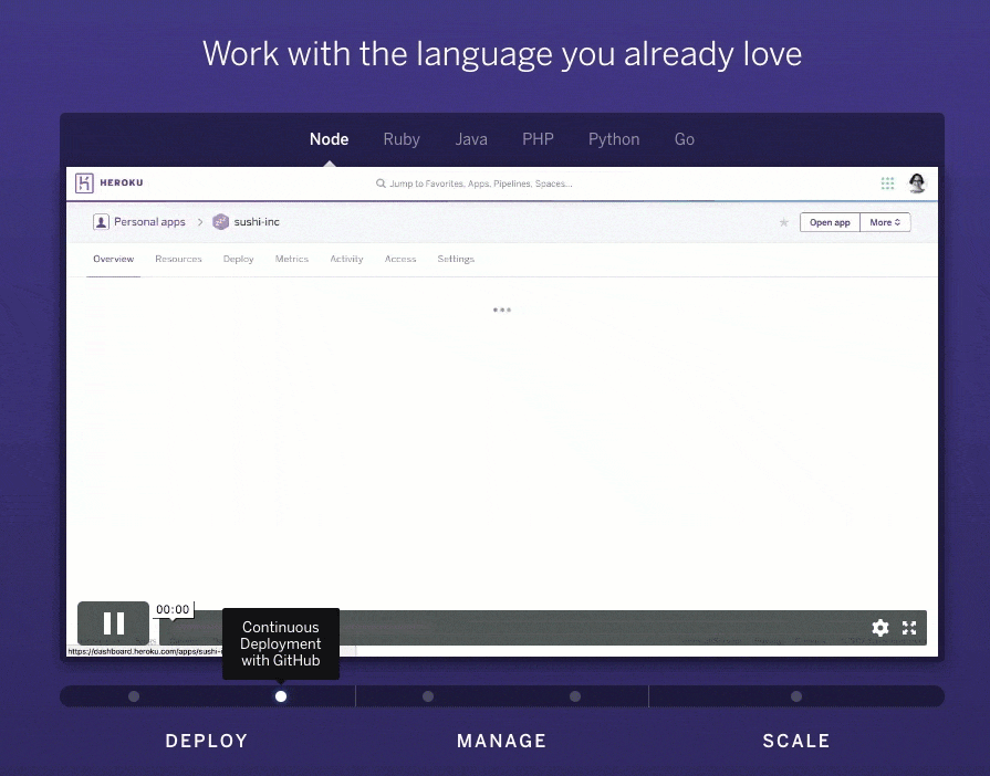 A video series on Deploy, Manage, Scale (continued)